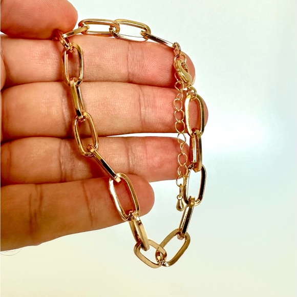 Paperclip Chain Bracelet - Picture 2 of 5